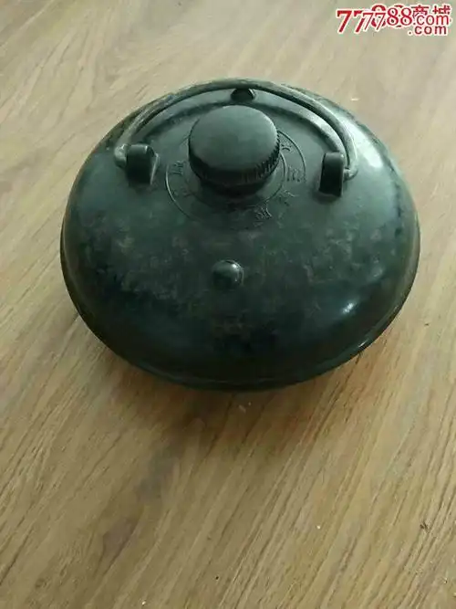 50年代铁梁电木的暖水袋~~上海三星胶木物品敞出的