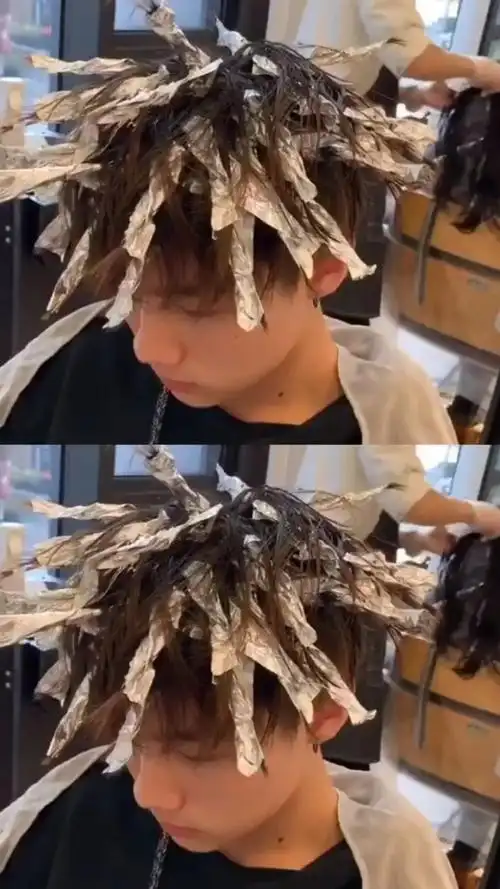 锡纸这样烫,自然又帅气