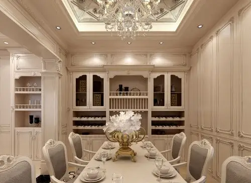 【八维八度】经典法式住宅 - 室内渲染与表现 效果图/手绘作品交流