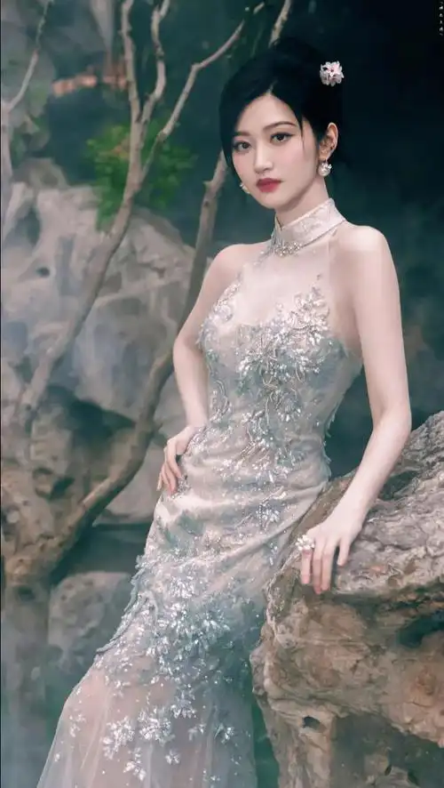 被穿旗袍的"景甜"惊艳了!