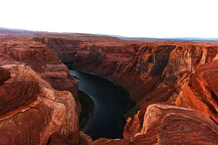 美国西部最为震撼的景色之一科罗拉多峡谷马蹄湾