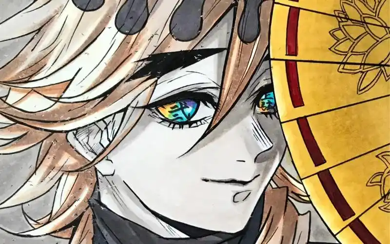 【马克笔手绘】鬼灭之刃-童磨