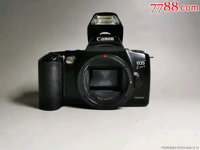 佳能,canoneoskiss1,胶片相机单机身,品相很好,试机正常可用,背面的