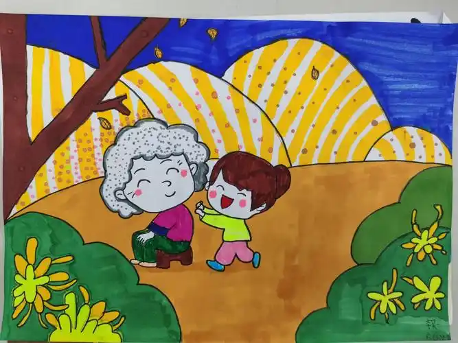 市南大郭小学重阳敬老活动 写美篇南大郭小学少先队共同祝愿所有老人