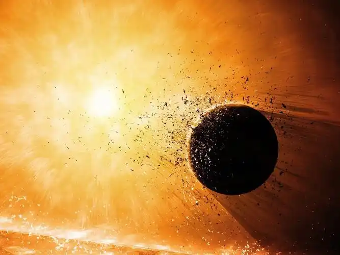 1600x1200星球爆炸破坏 壁纸, 图片