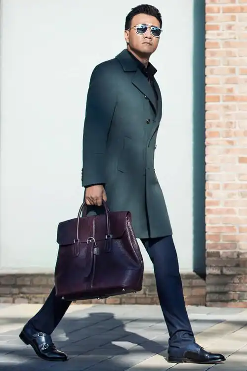 街拍时刻:胡军,一个大写的"man"