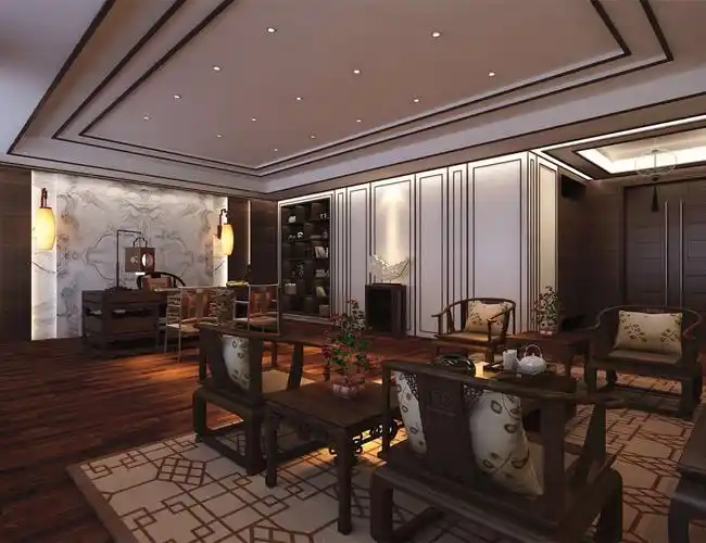 凤台淮河新城私人会所装修设计案例