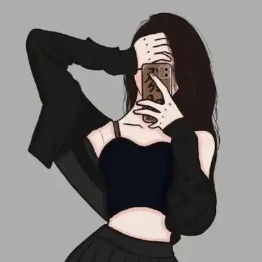 情头一人一半不明显