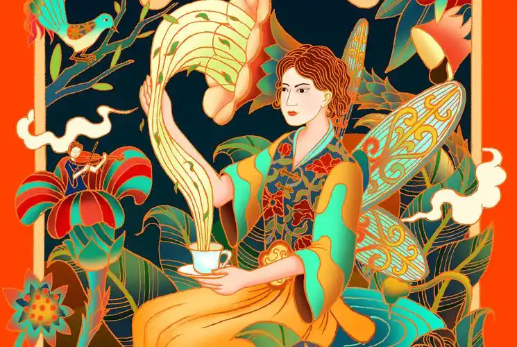 李子央丨《美丽红枣茶》产品包装设计 原创手绘插画|平面|包装|李子央