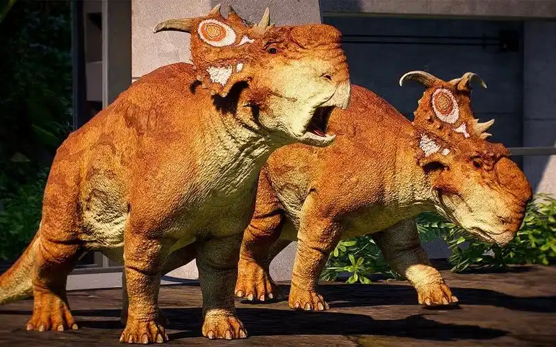 释放所有厚鼻龙皮肤组合 - 侏罗纪世界:进化2 dlc 电影级特效