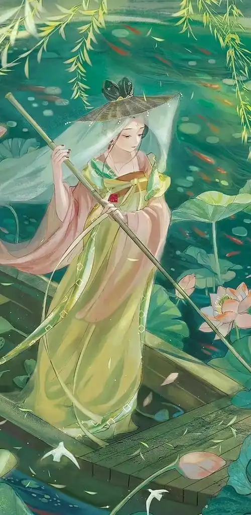 古风人物壁纸,一个个都瑰姿艳逸,婉约柔美