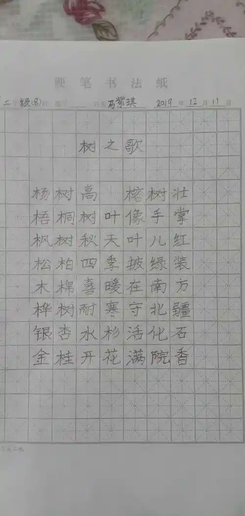 写好中国字----东坝中学二年级举办铅笔字书写大赛