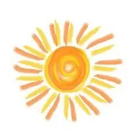 小太阳头像_卡通可爱小太阳头像