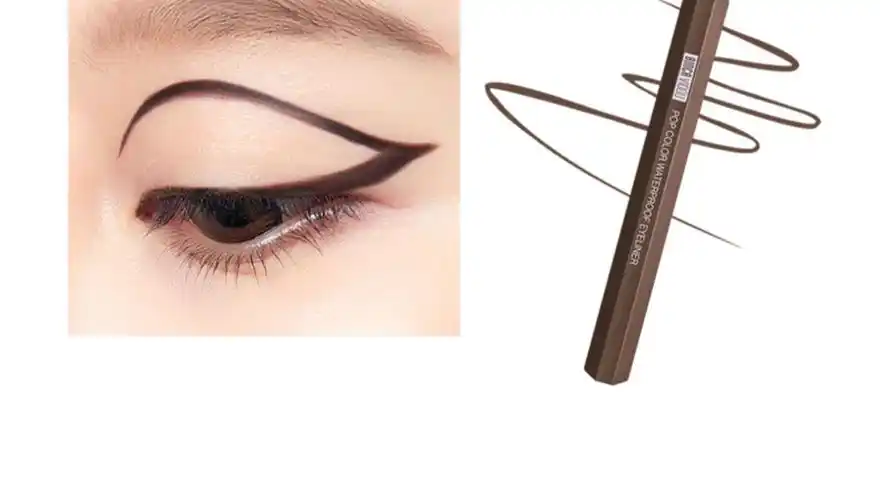 卞卡眼线笔不晕染防水持久眼线胶笔女眼线液笔新手初学者眼线棕色