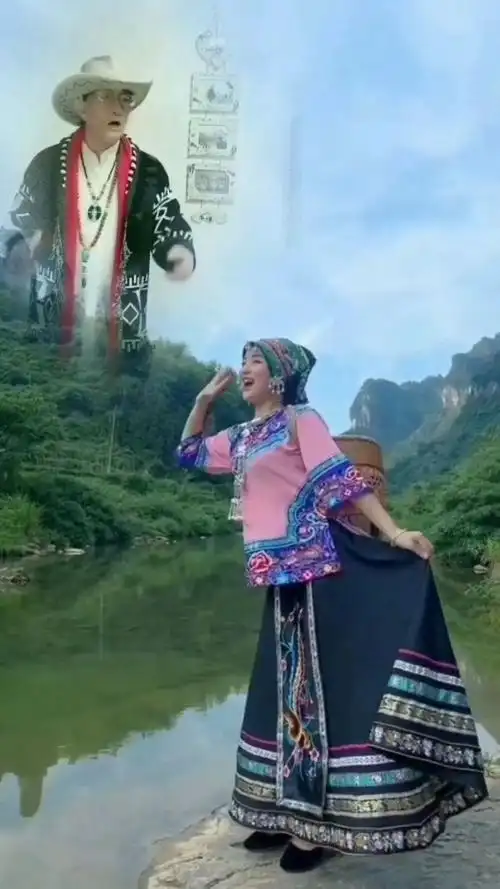 《黑山姑娘唱山歌》