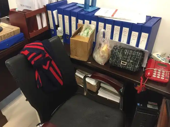 (二)科室堆积文件未清理(4039室,1025室)