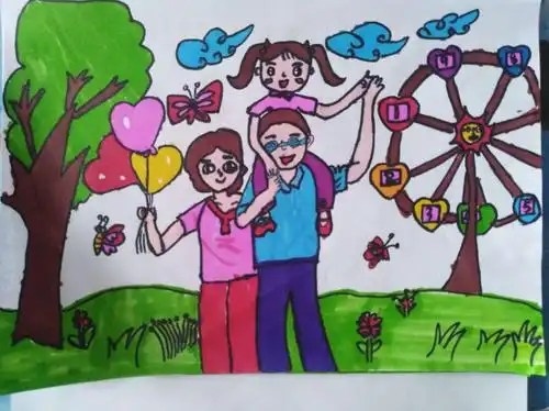 奋斗小学一年级一班 郅淑雅《我爱我家》