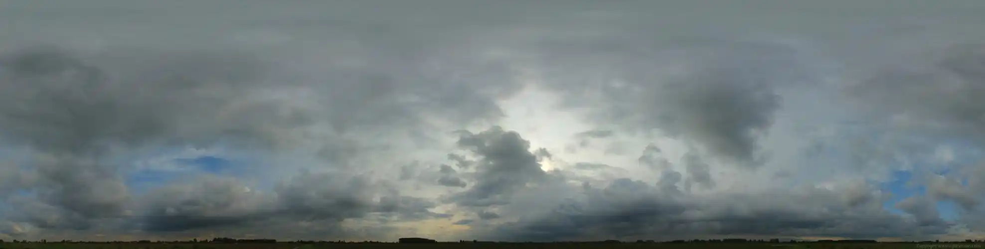 天空阴天外景hdr全景贴图