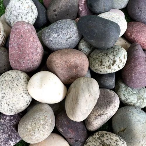 天然鹅卵石大号河卵石户外铺路石头鱼缸水族庭院景观园林造景装饰