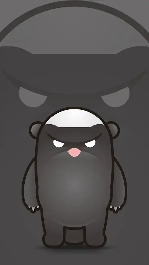 平头哥卡通形象设计及手机壁纸