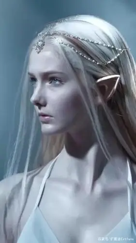 原来那个弹窗广告里的最美精灵少女,是真人不是cg