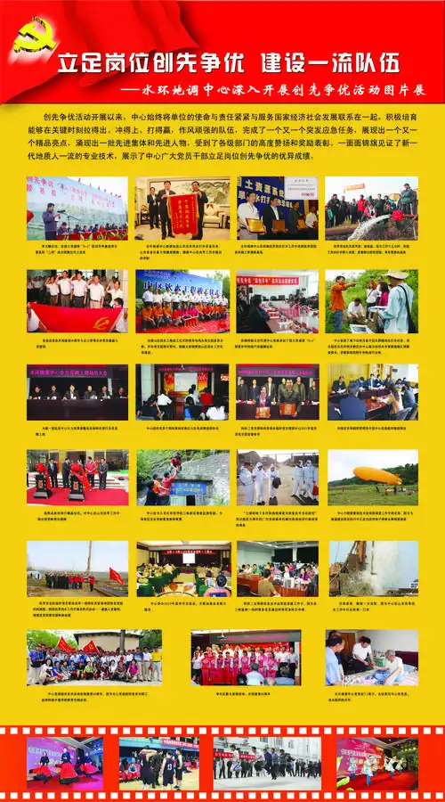 水环地调中心创先争优活动展板_中国地质调查局