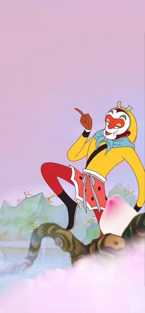 小關从清風拂面转采于2021-08-13 08:25:44大闹天宫 孙悟空插画-儿童