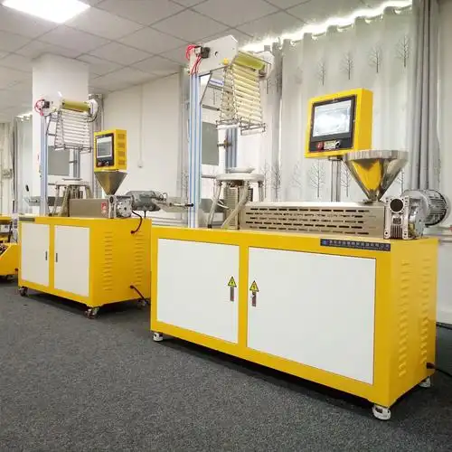 【锡华xh-430-25吹膜机 实验型吹膜机 小型吹膜机 塑料吹膜机 pe吹膜