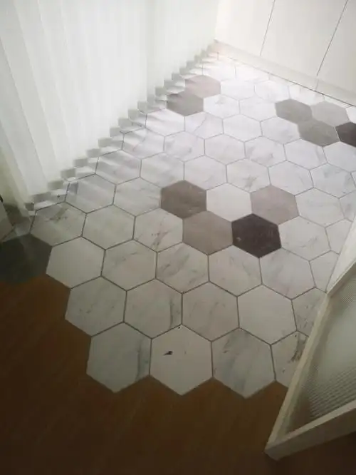 网红六边形砖入户瓷砖