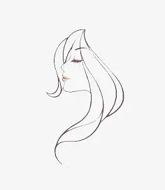 侧脸-花瓣网|陪你做生活的设计师 | 时尚手绘人物侧脸