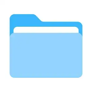 矢量蓝色文件夹图标素材