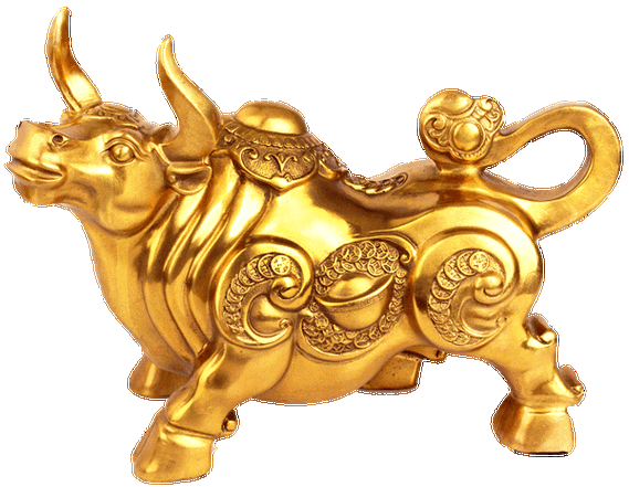 送18张金牛图,愿祖国和所有本命年的人牛年好运,牛气冲天!