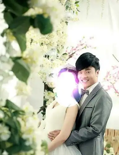 当当当当,陈赫最新结婚照