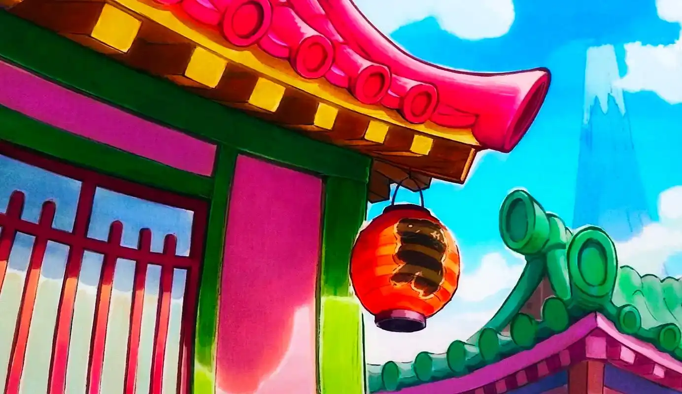 和之国的风景还是很美的哦#海贼王 #路飞 #和之国篇 - 抖音