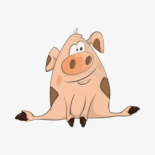 关键词 : 卡通,动物,猪,大鼻子,矢量,可爱,粉色