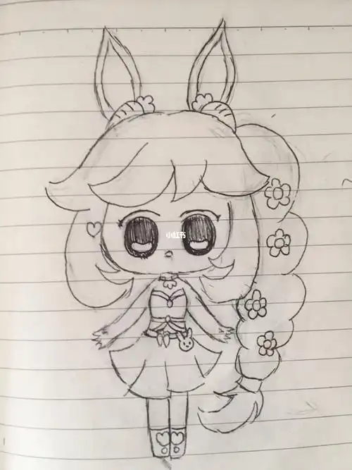 结婚简笔画小舞唐三结婚简笔画