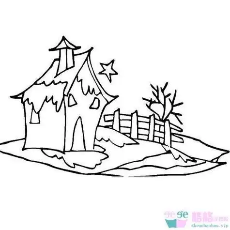 山水风景简笔画大全儿童简笔画 画一简笔画风景构图大全 儿童简单的