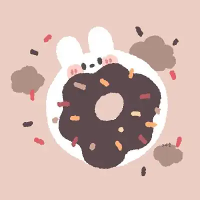 可爱美食头像·甜甜圈 cr. 宇宙栗栗