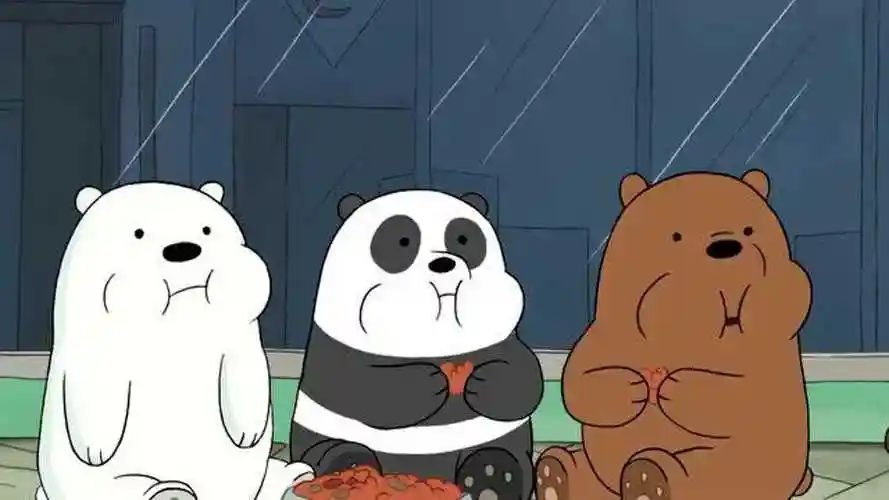 咱们裸熊:三只熊熊太能吃了,宠物店的主人都发愁