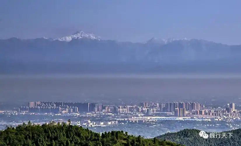 千年胜景云顶晴岚重现, 金堂跻身雪山城市同框之列