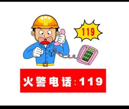 大家一定要记牢119