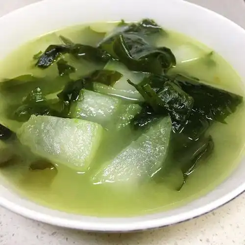 刷脂汤61海带/裙带菜冬瓜汤61鲜香好喝的做法