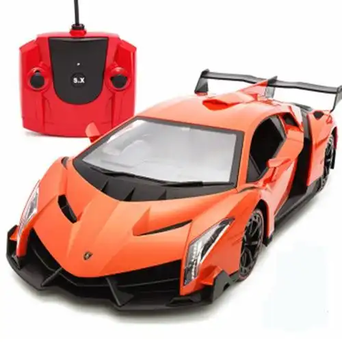 明顺佳 1:14兰博基尼veneno超大比例遥控车 耐摔充电遥控汽车 童玩具