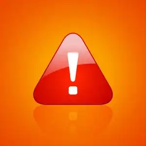 红色惊叹号危险图标警告黄色黑色条纹框架模板背景与空间为文字, 横幅