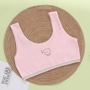 佐丹曼 儿童内衣夏天3-12岁小女孩学生内衣女胸小韩版女童发育期学生