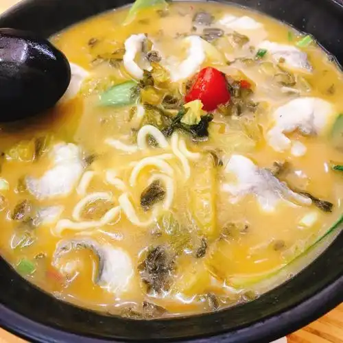 酸菜黑鱼面