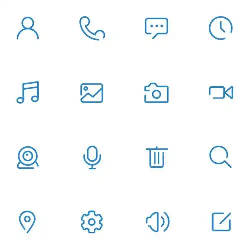 16个icon图标素材