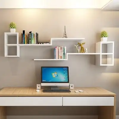 书架置物架墙壁挂式简易图片