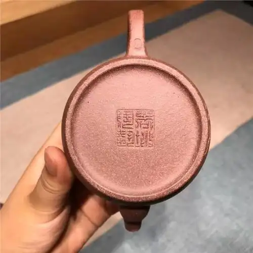 王杏坤紫砂壶作品|铁砂泥汉瓦壶220cc纯手工正品行情