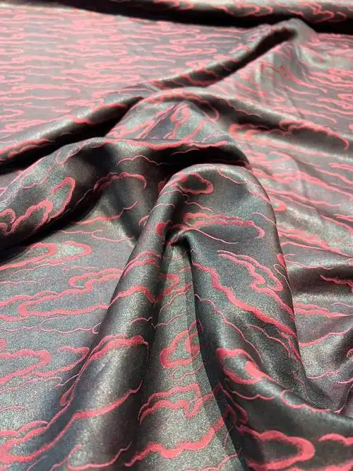 真丝重磅香云纱